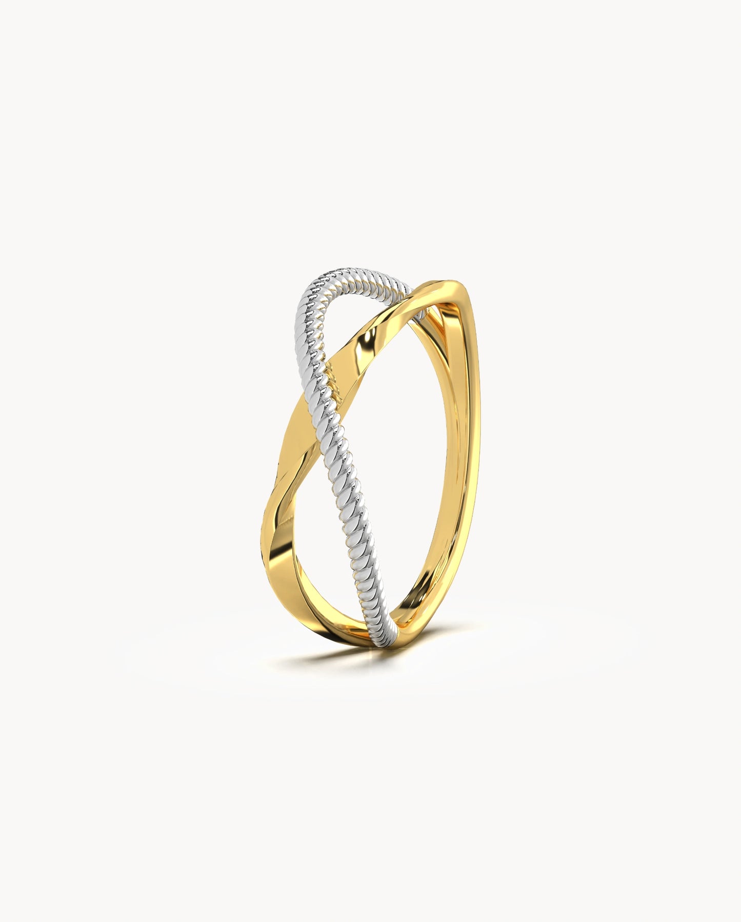 Twist & Shimmer Ring