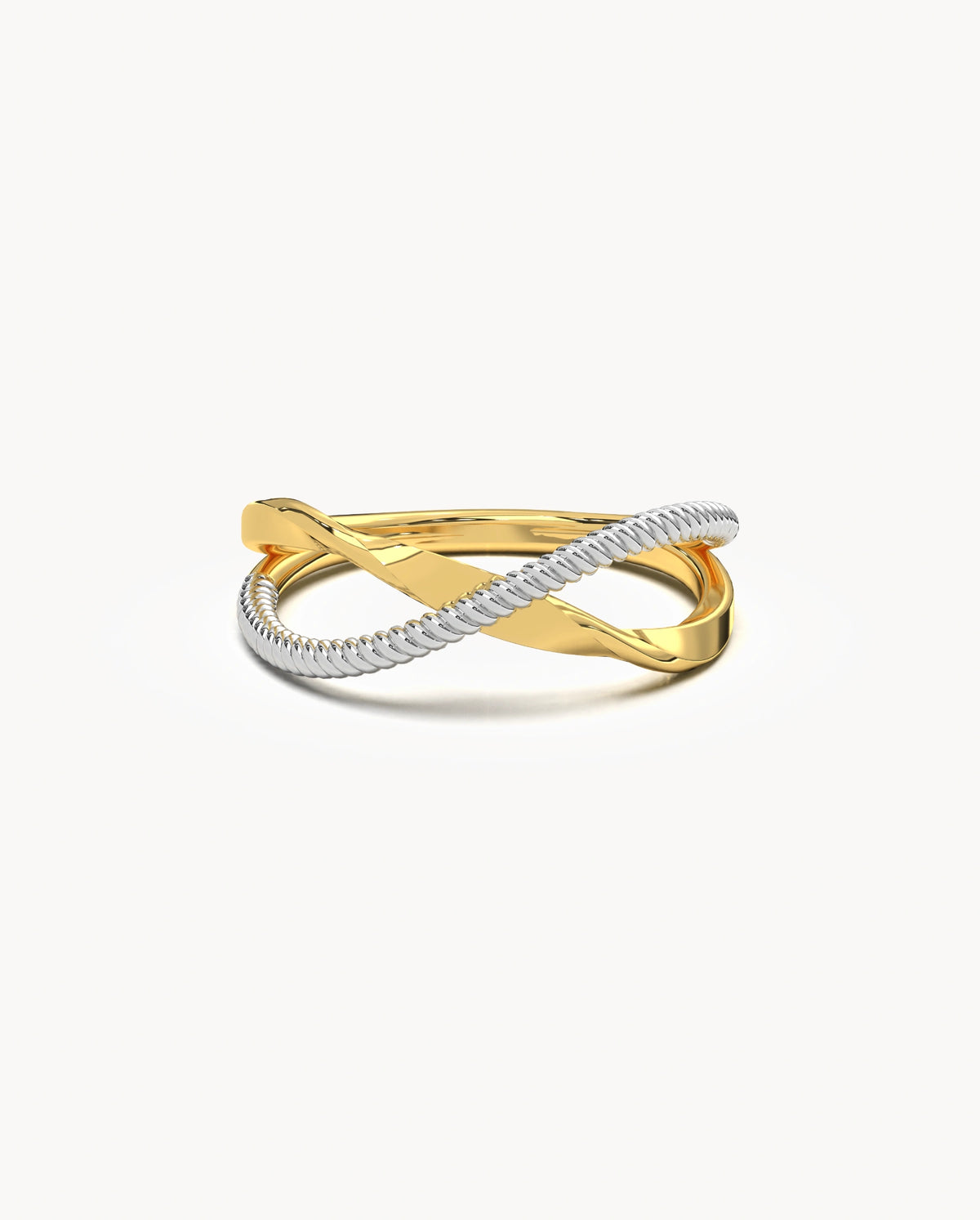 Twist & Shimmer Ring