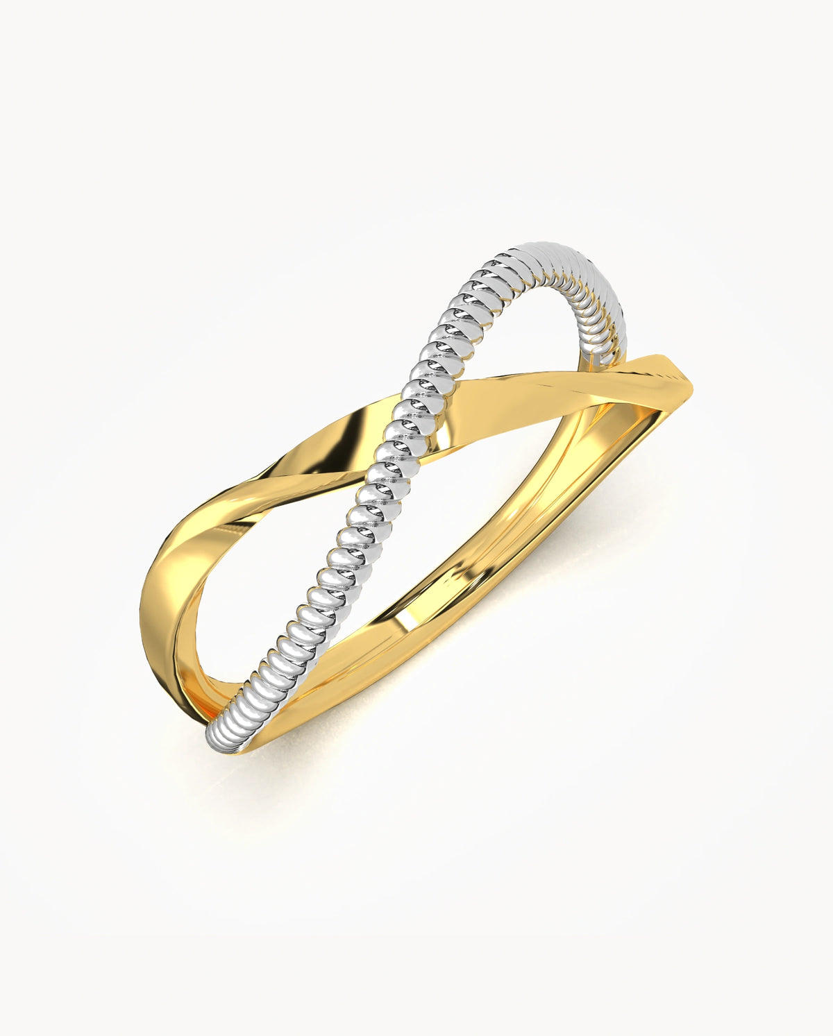 Twist & Shimmer Ring