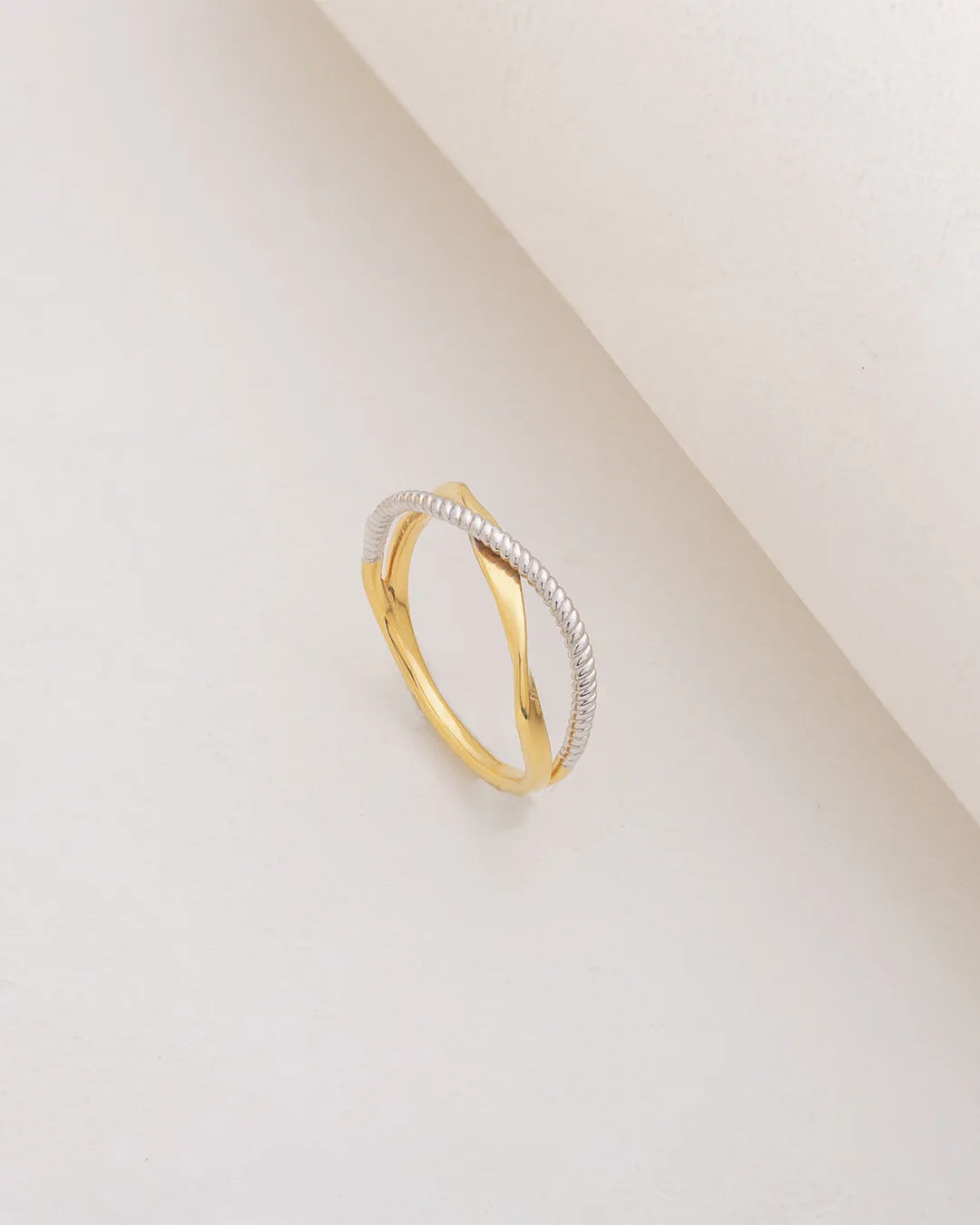 Twist & Shimmer Ring