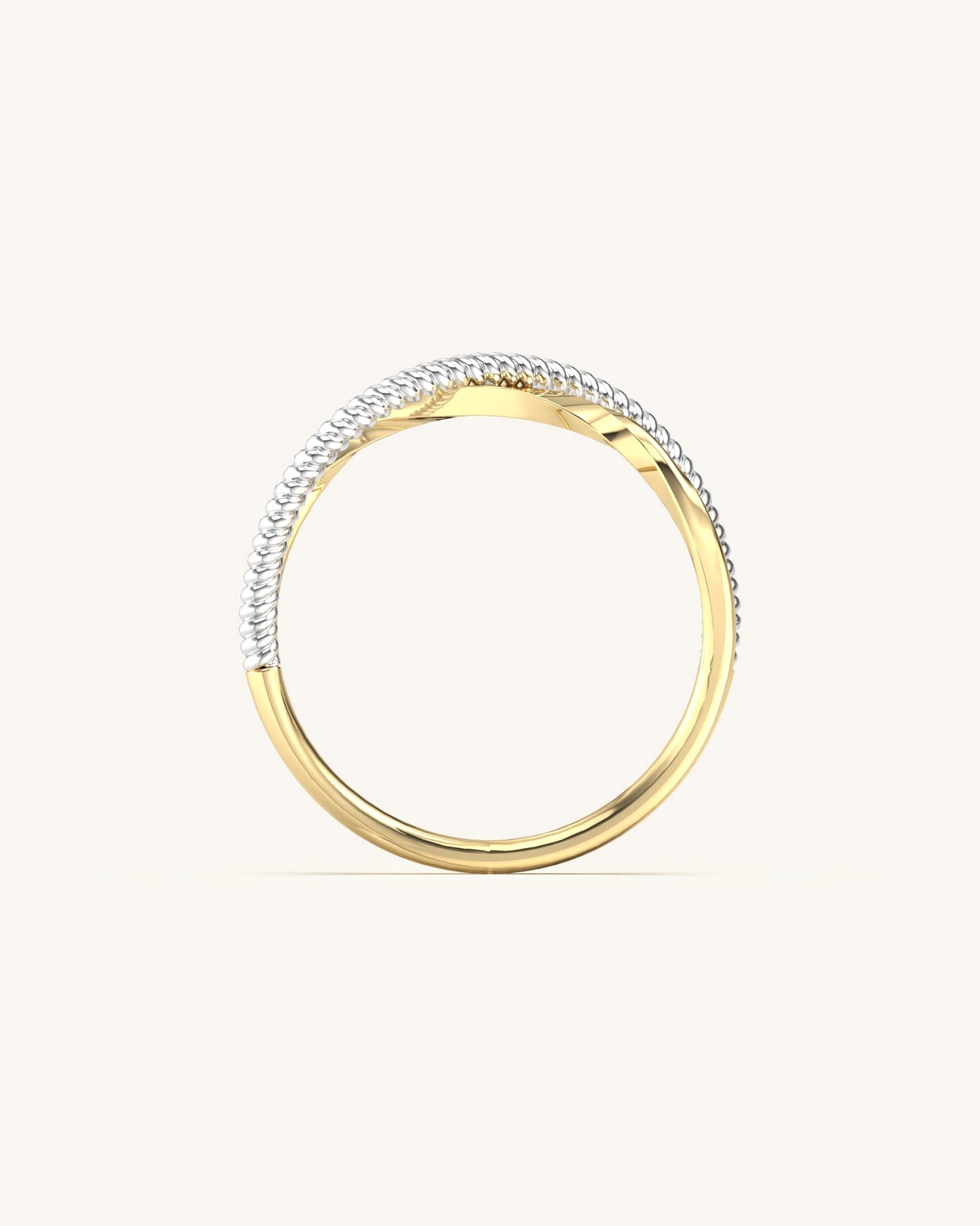 Twist & Shimmer Ring