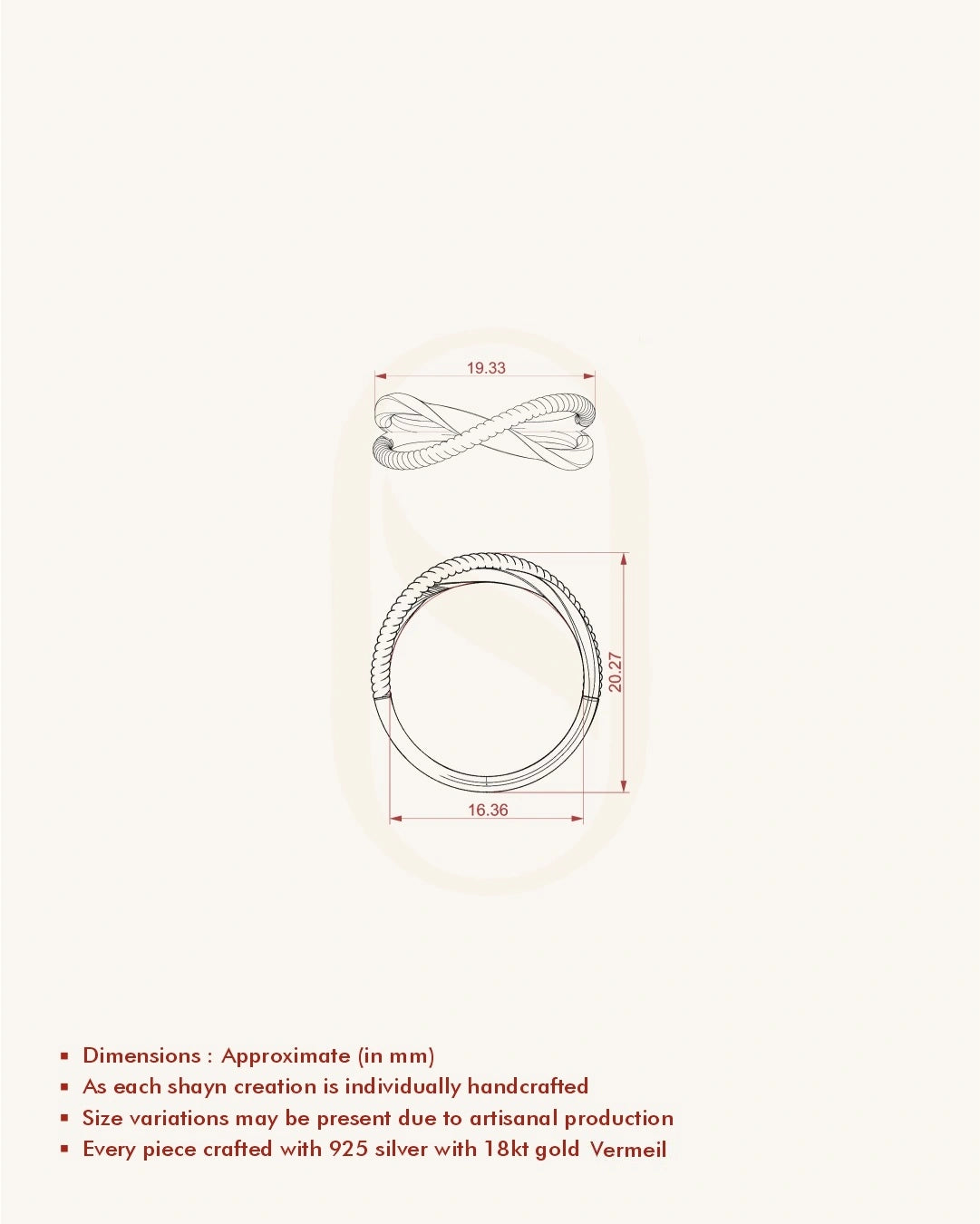 Twist & Shimmer Ring