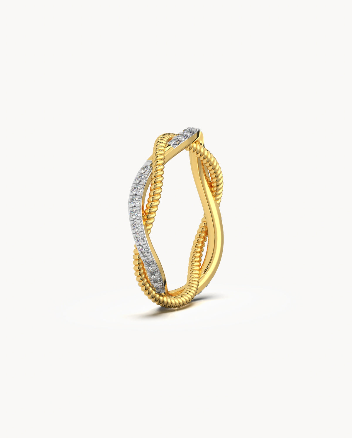 Twisted Spark Ring