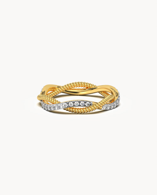 Twisted Spark Ring