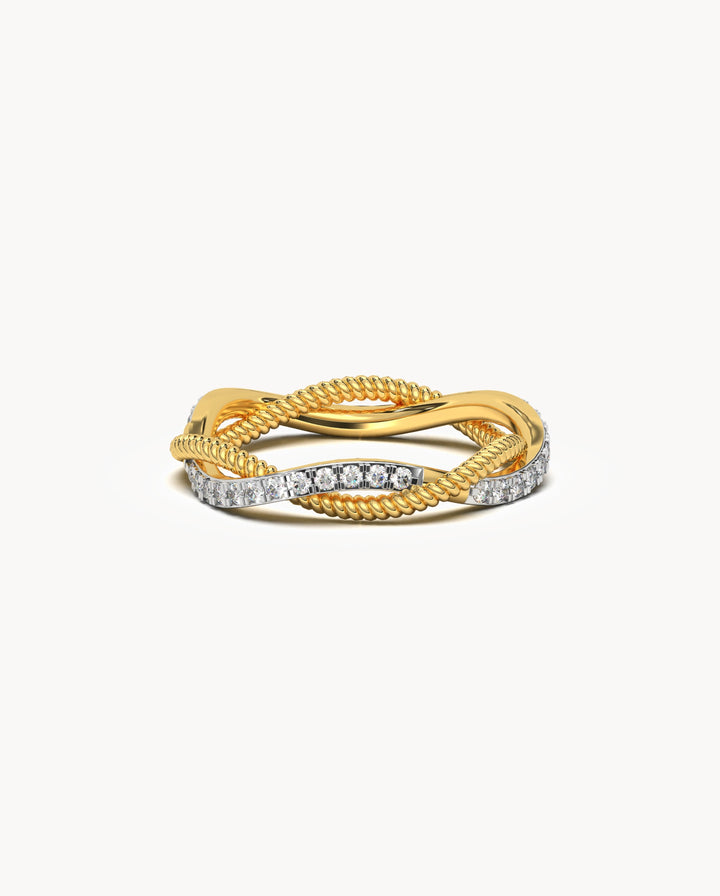 Twisted Spark Ring