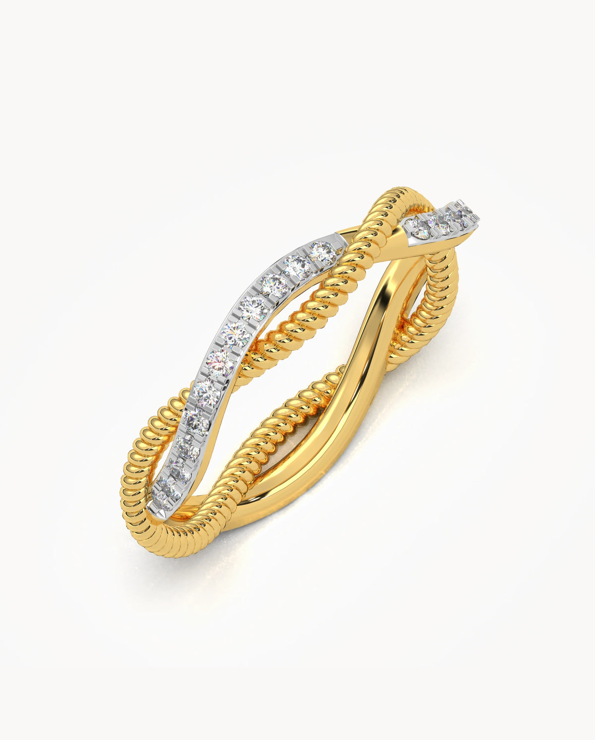 Twisted Spark Ring