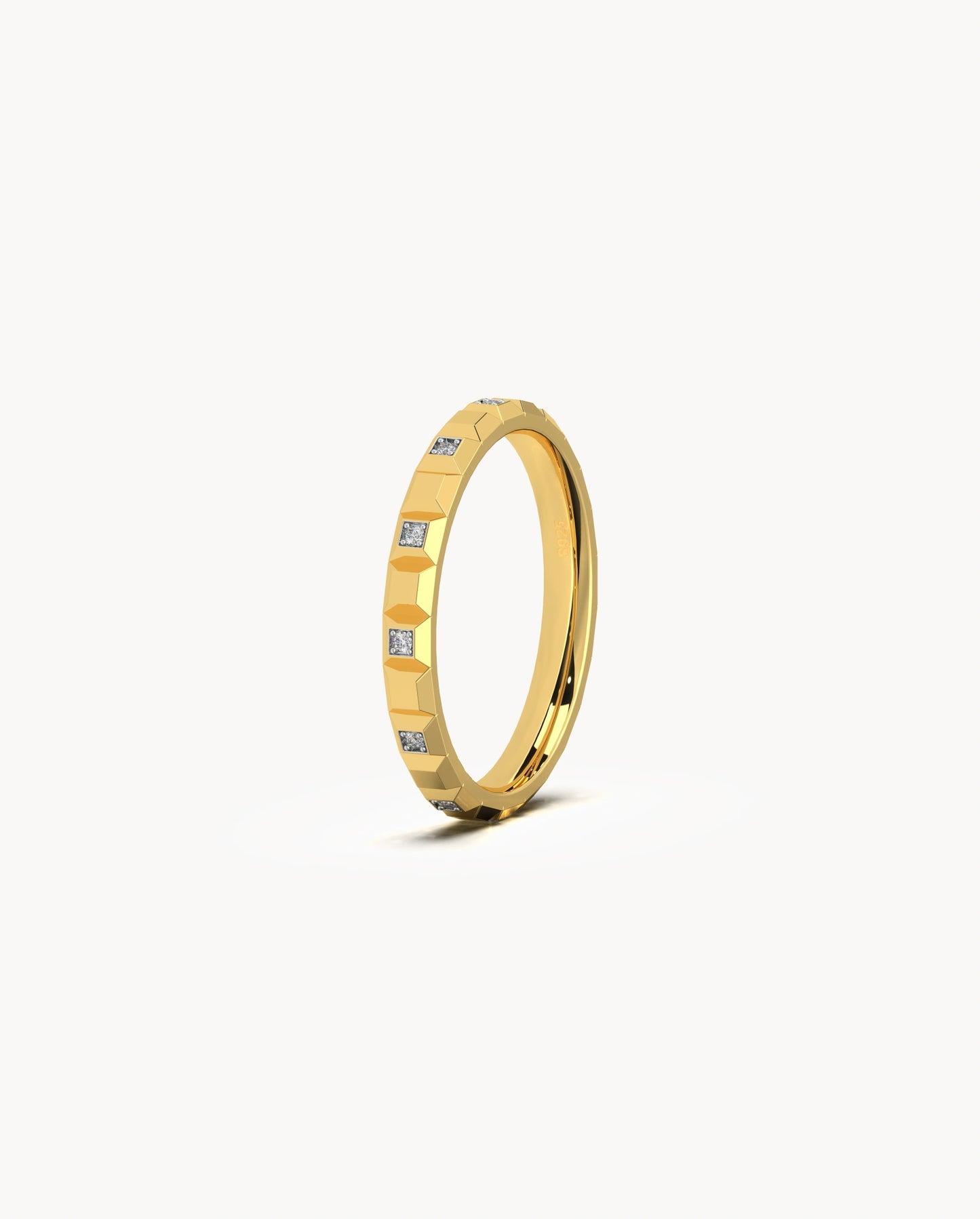Hexa Stone Ring