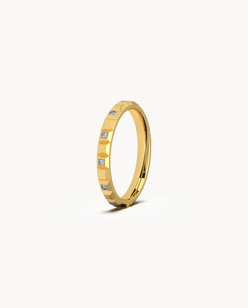 Hexa Stone Ring