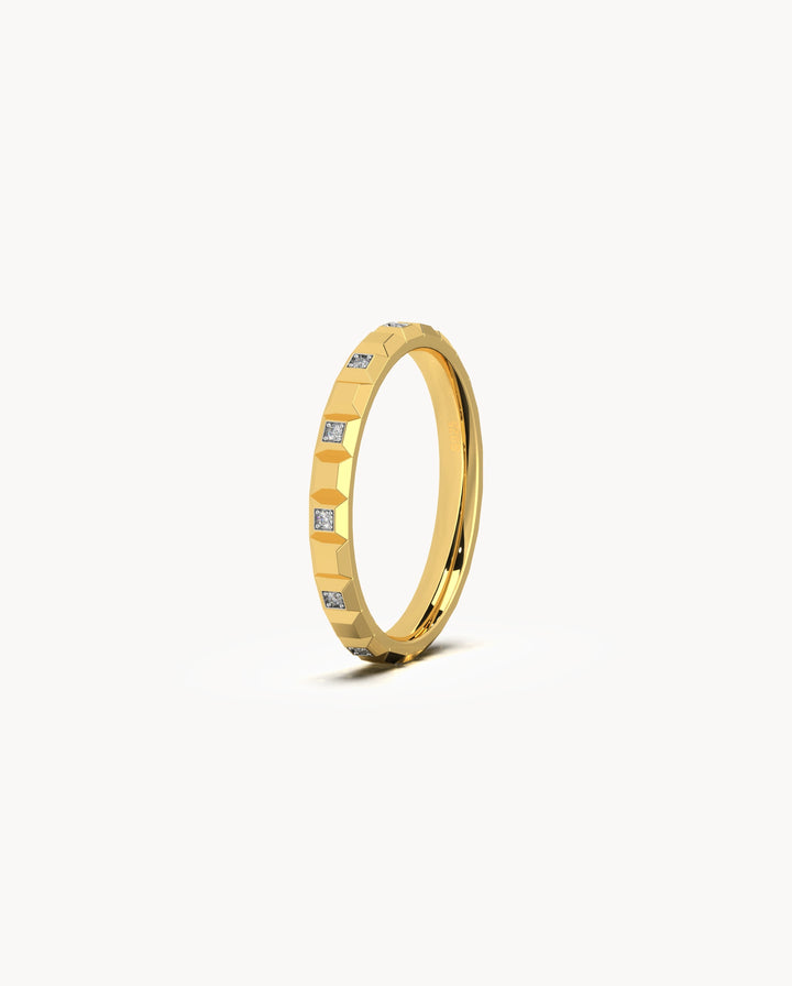 Hexa Stone Ring