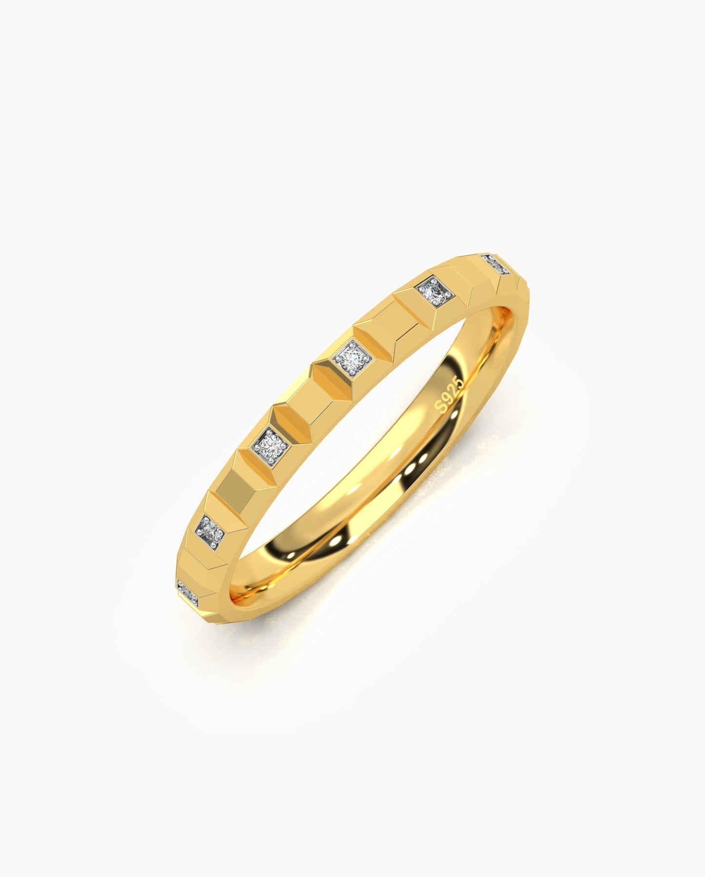 Hexa Stone Ring