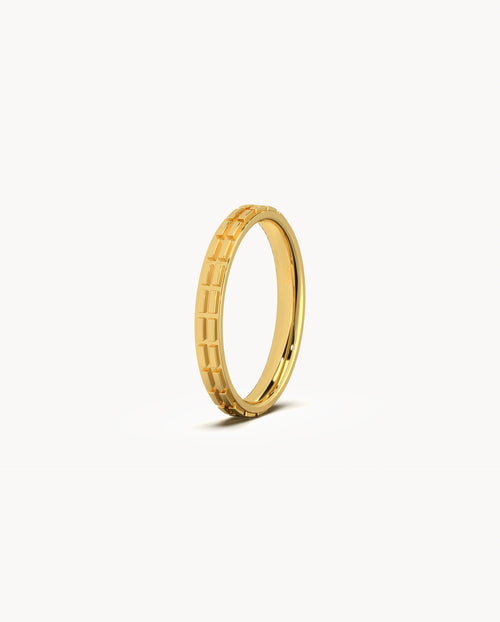 Block Pattern Ring