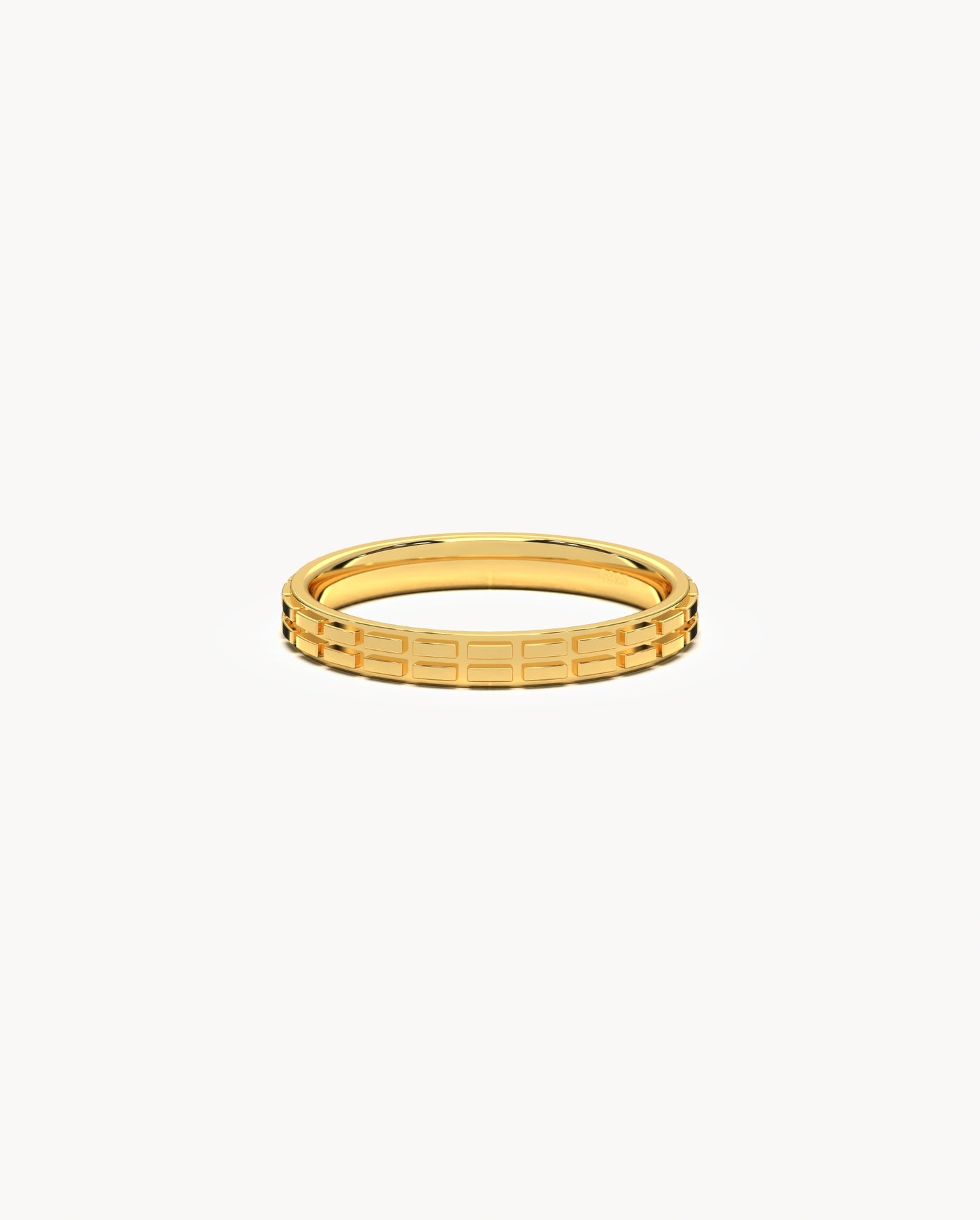 Block Pattern Ring