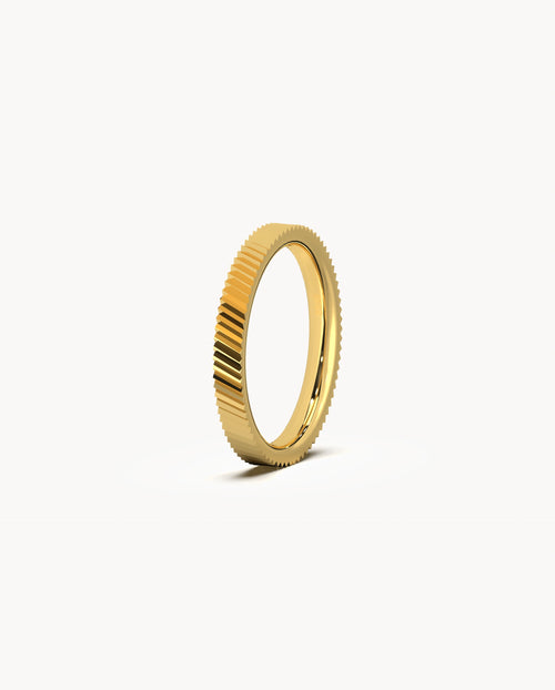 Slant Cut Ring