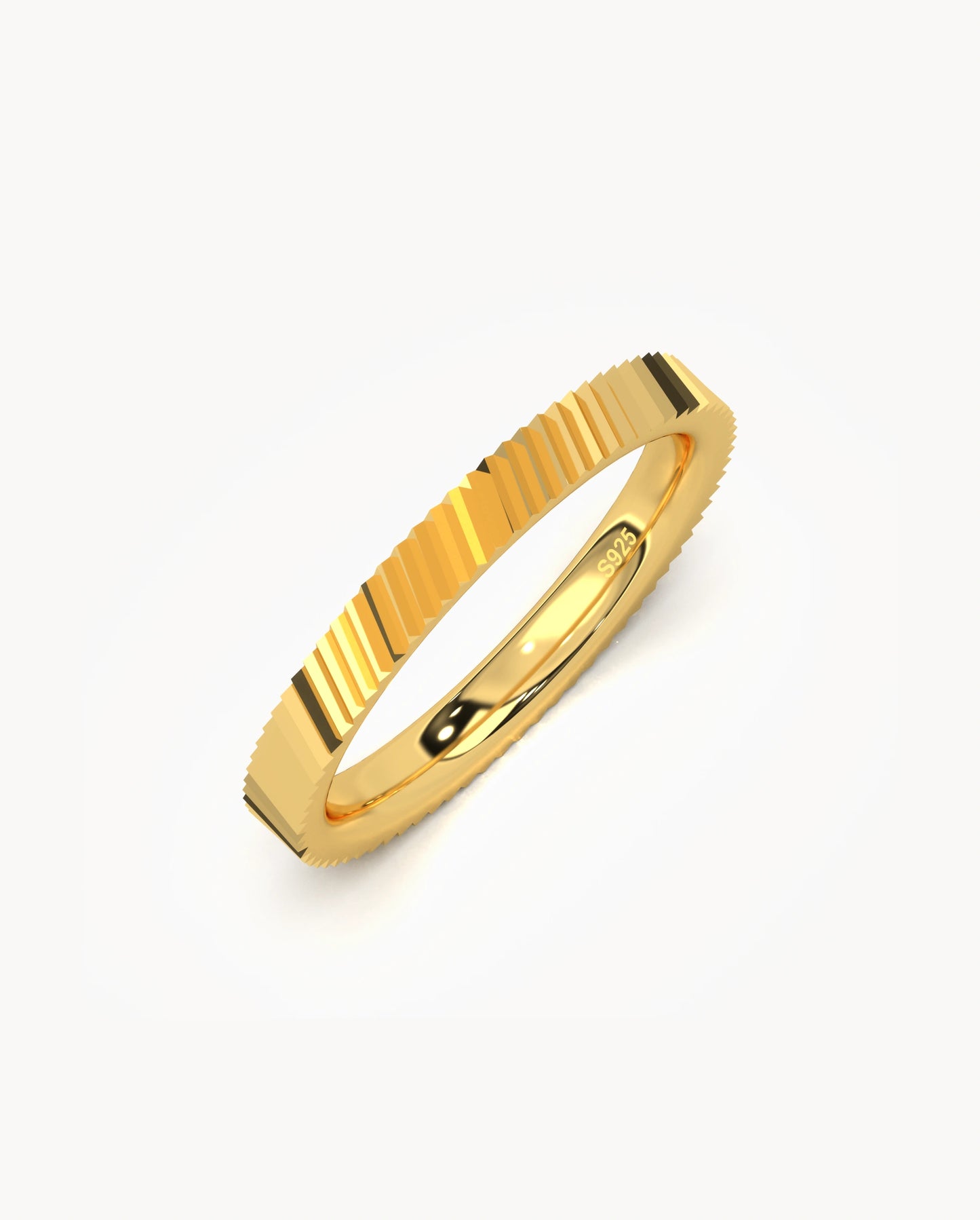 Slant Cut Ring