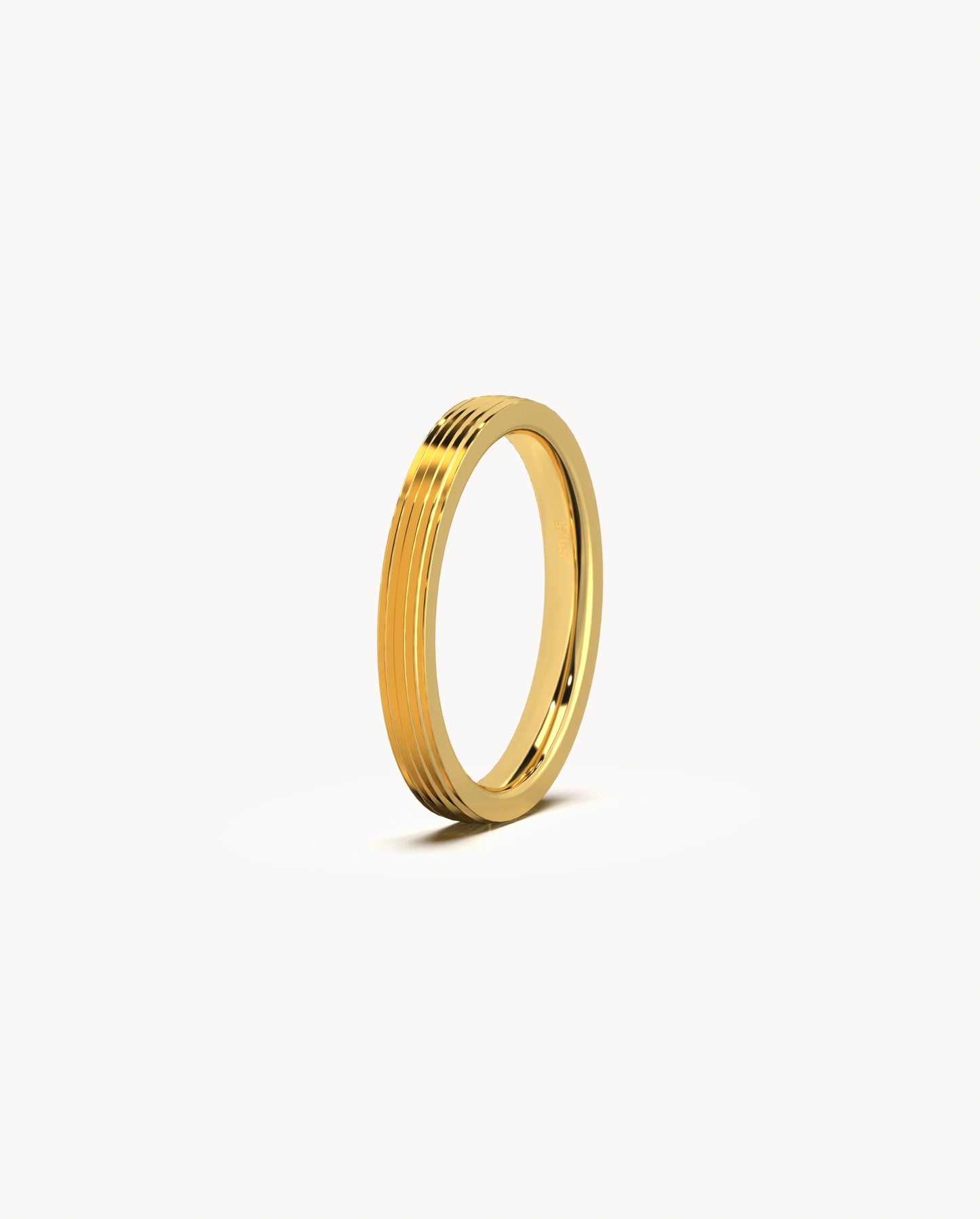 Ridge Texture Ring