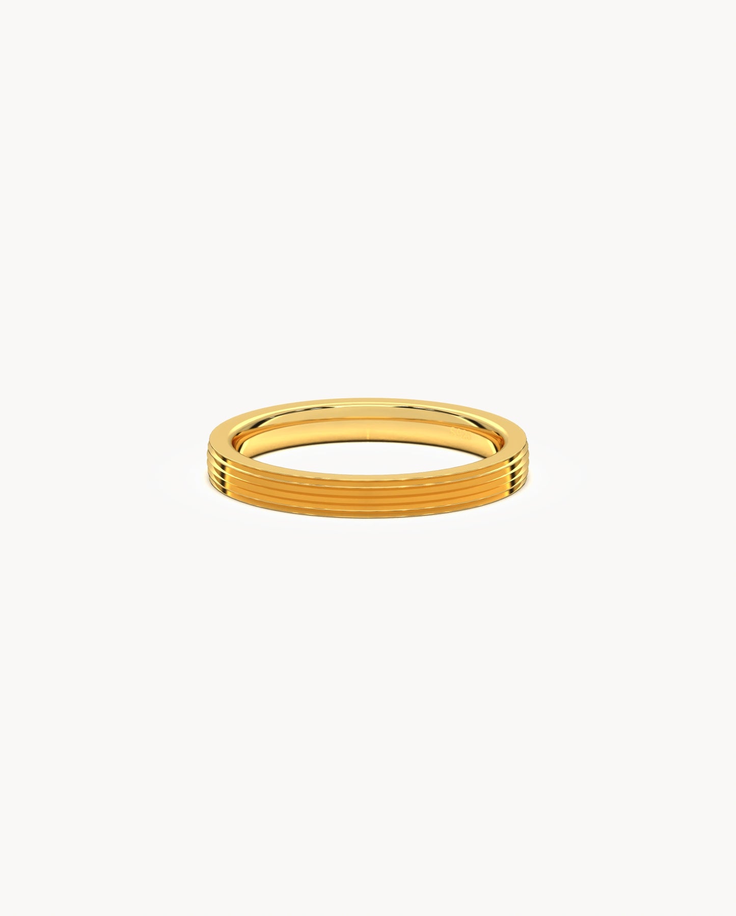 Ridge Texture Ring