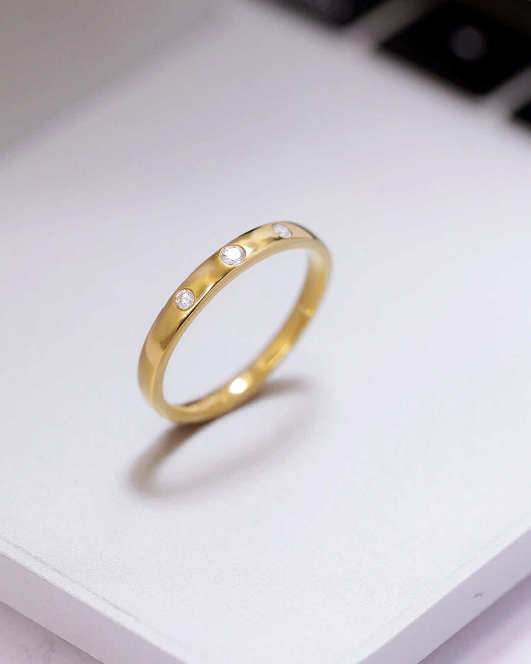 Gold Dot Ring