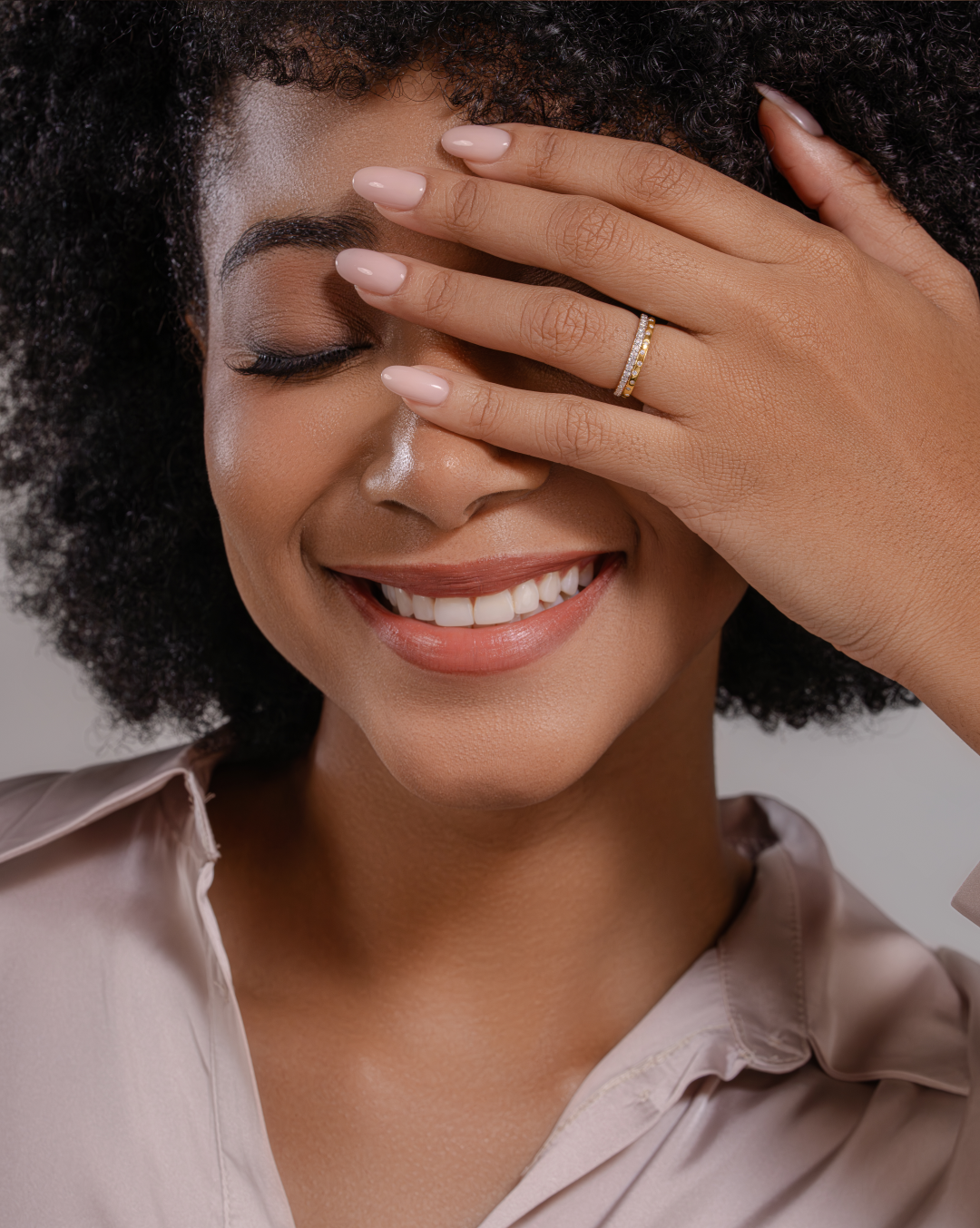 Modern Double Layer Ring