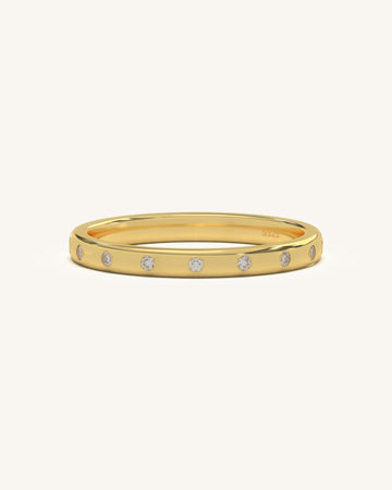 Polished Dot Ring