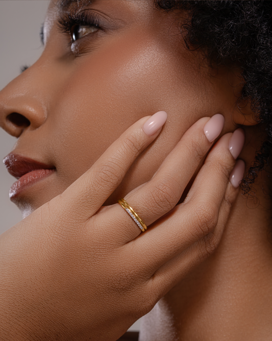 Twin Band Ring