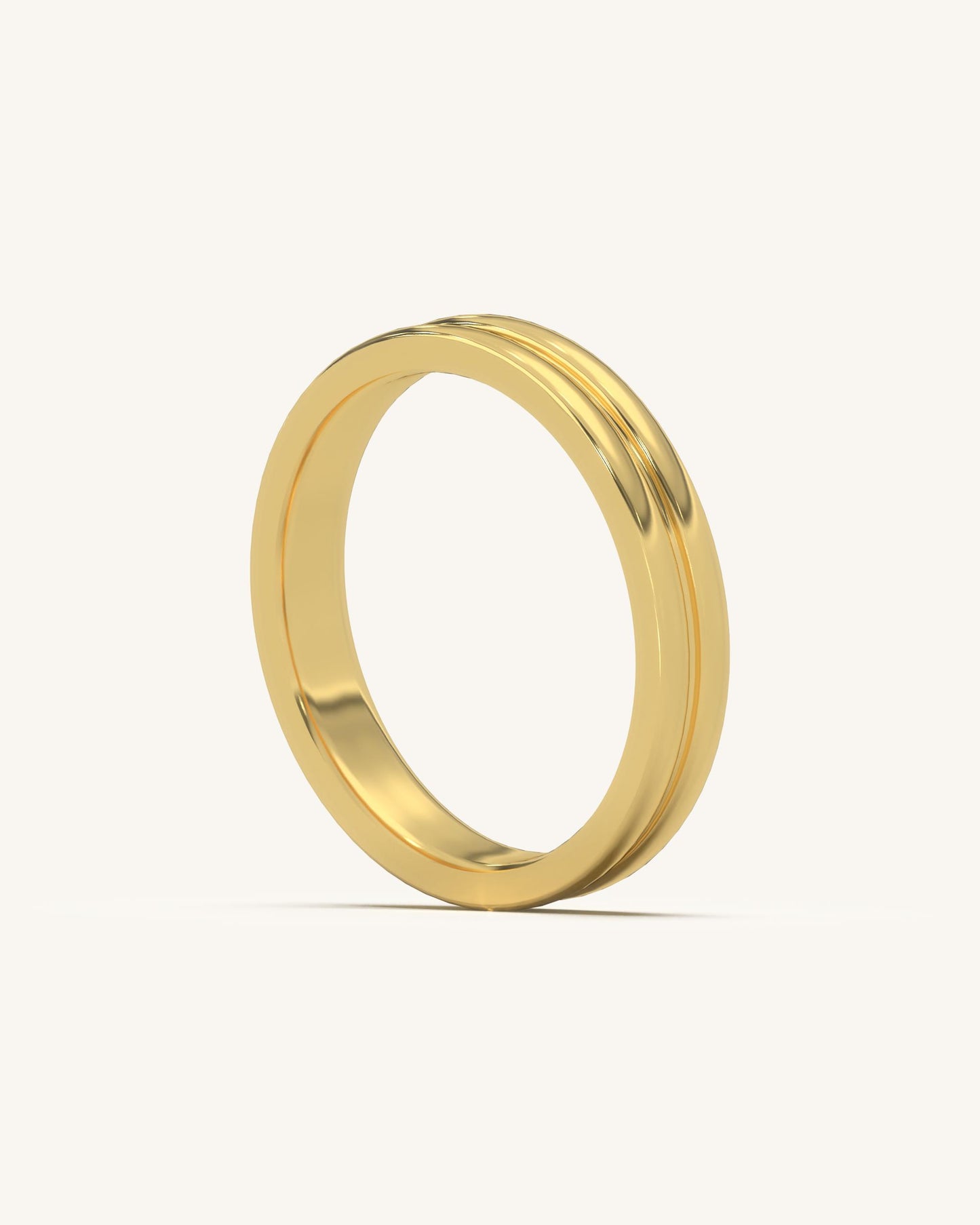 Twin Band Stacking Ring