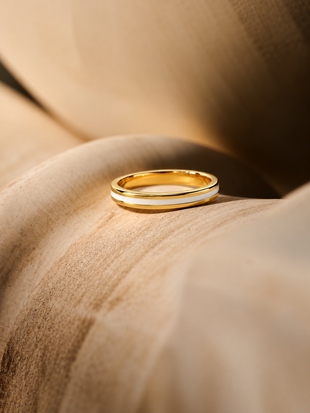 Slim Enamel Ring