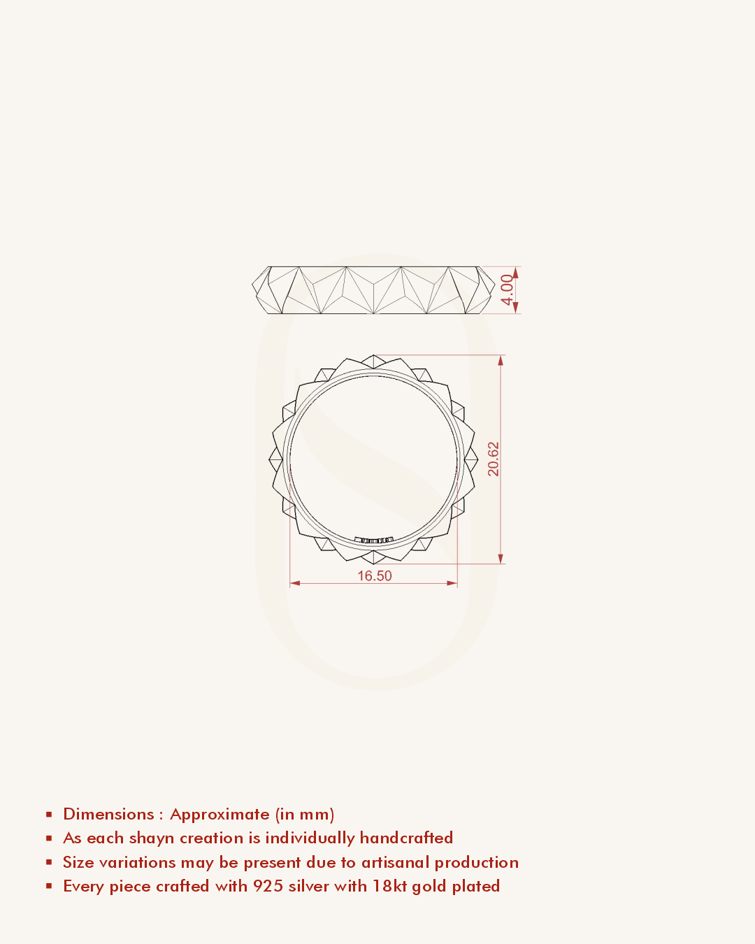Giza Gold Band