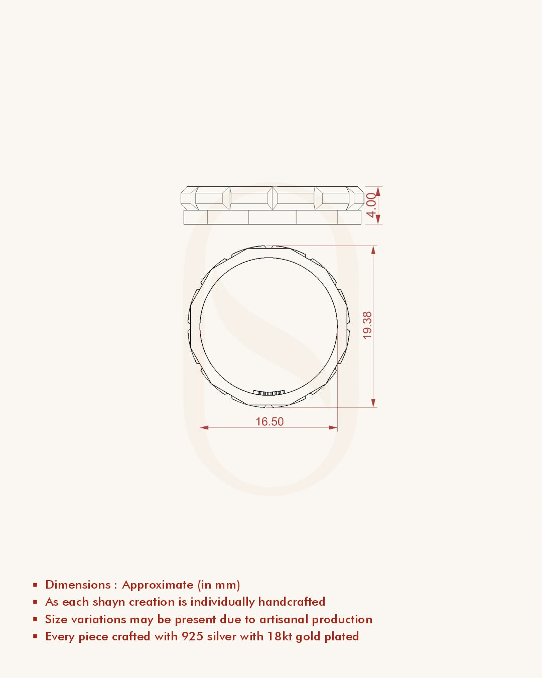 Celestial Two-Tone Band