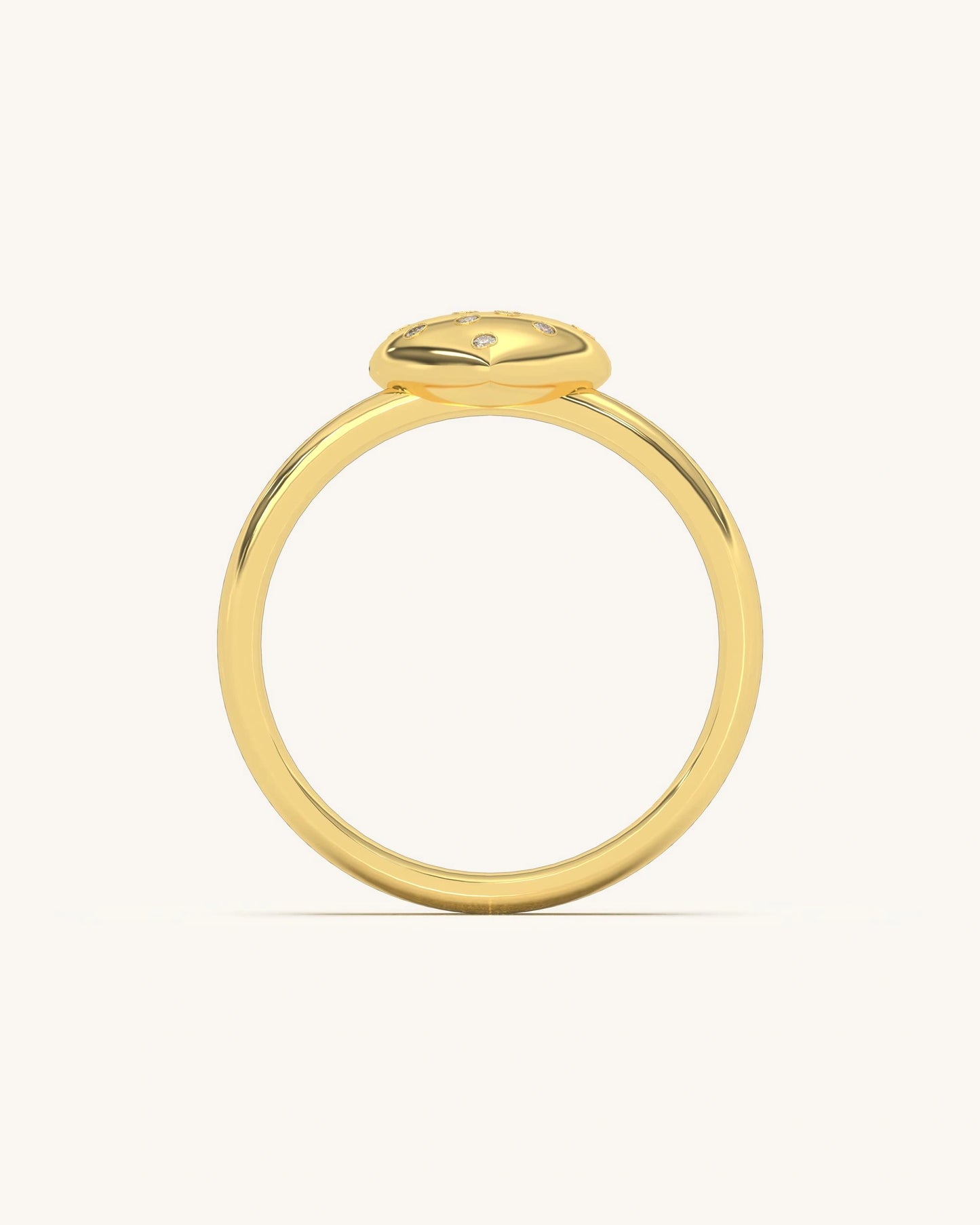 Sparkling Heart Ring