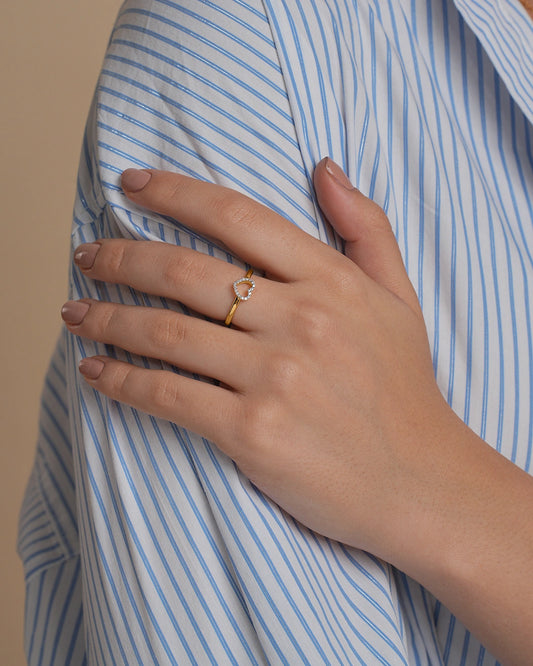 Open Heart Ring