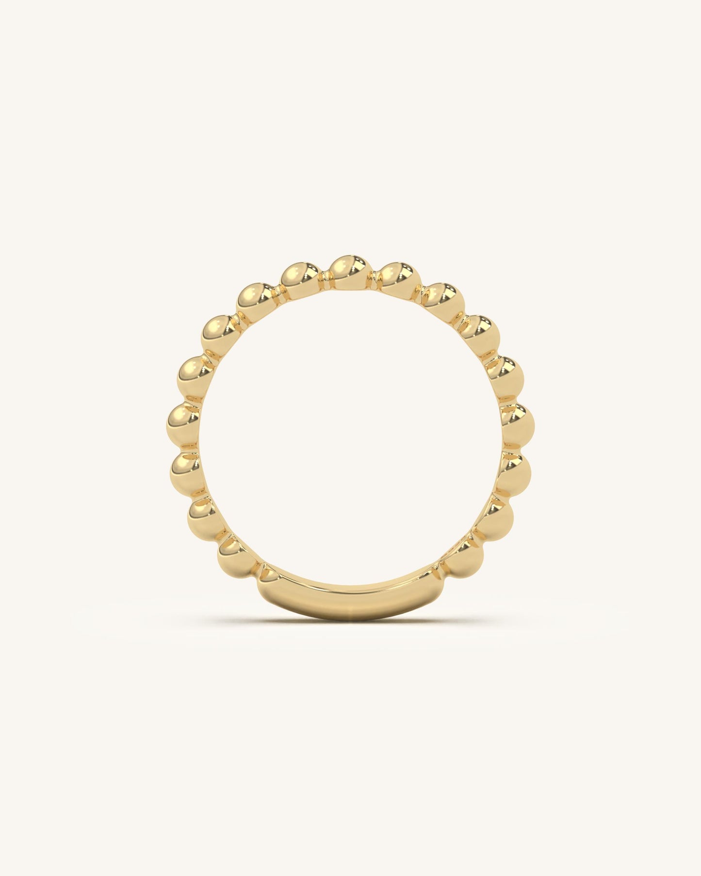 Gold Bead Ring