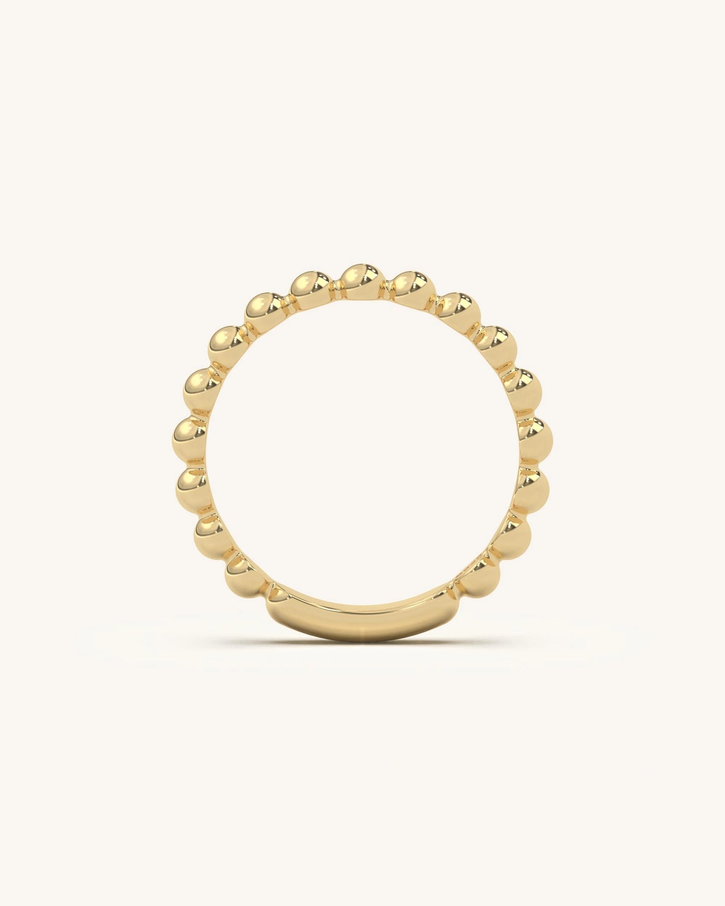 Gold Bead Ring