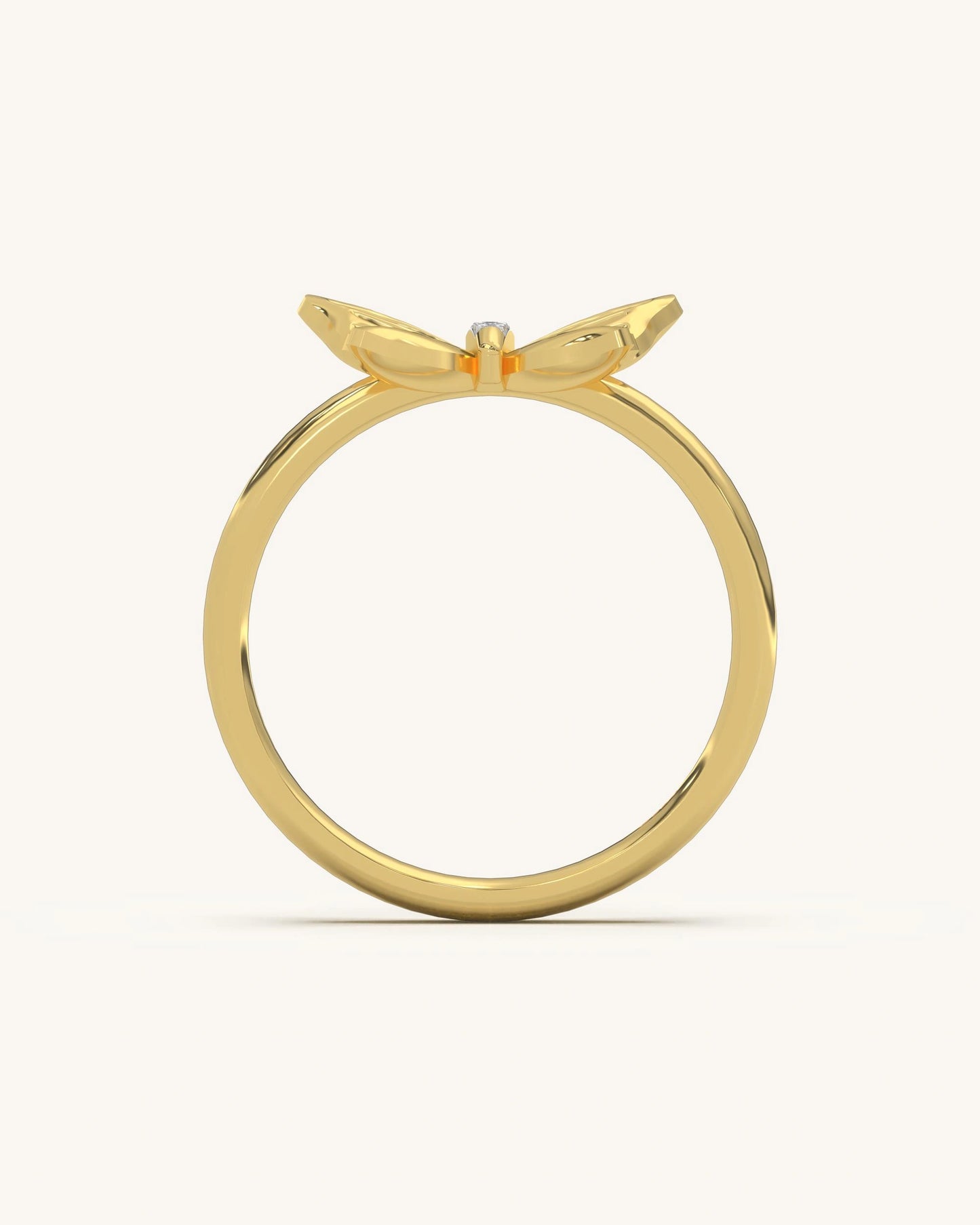 Textured Wing Ring