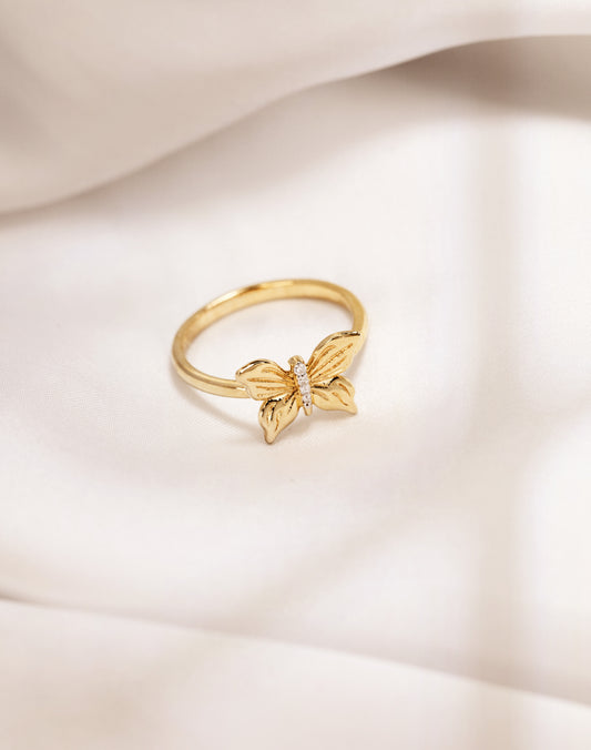 Textured Wing Ring