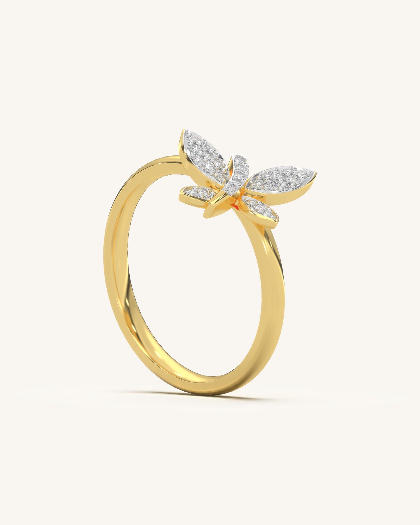 Elegant Wing Ring