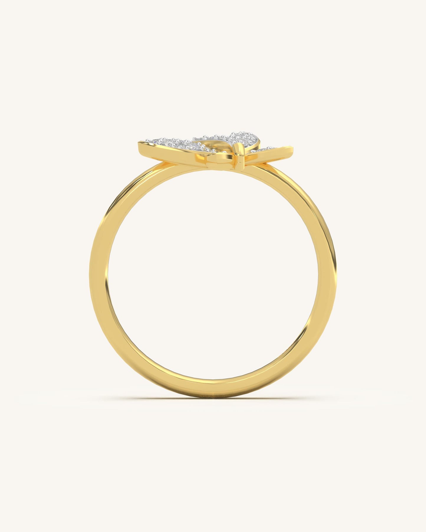 Elegant Wing Ring