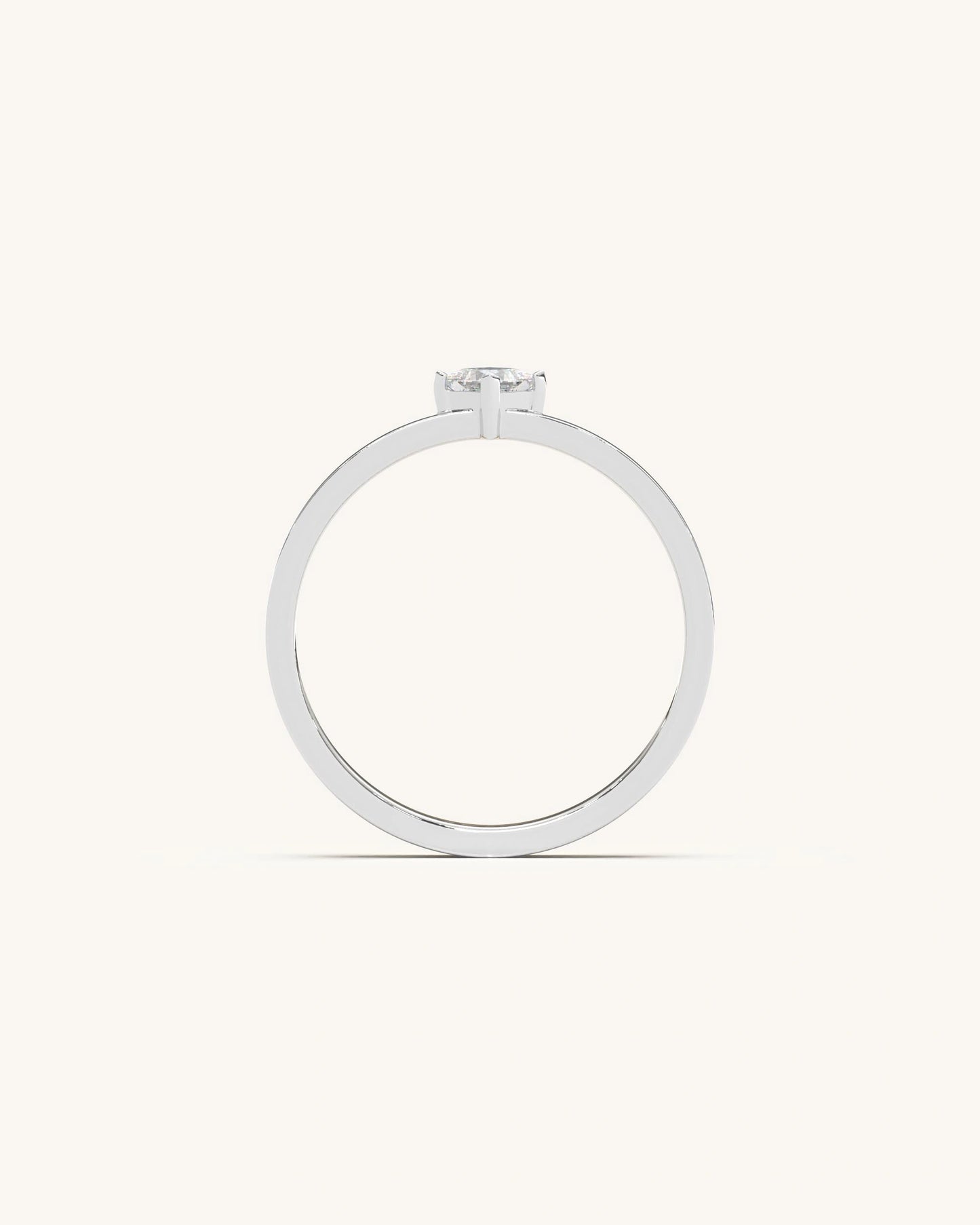 Princess Solitaire Band