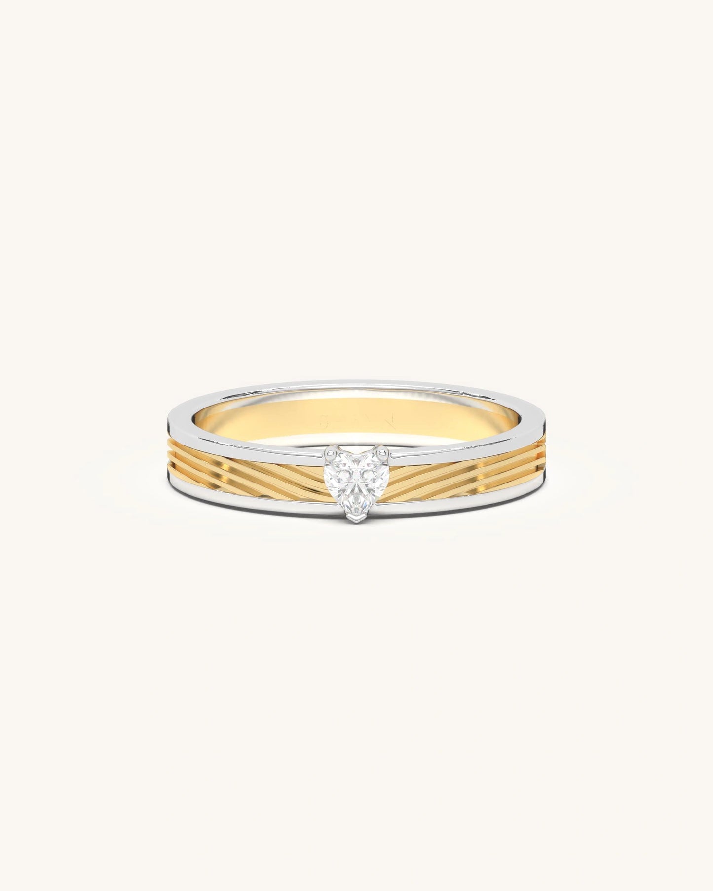 Romantic Heart Wave Band
