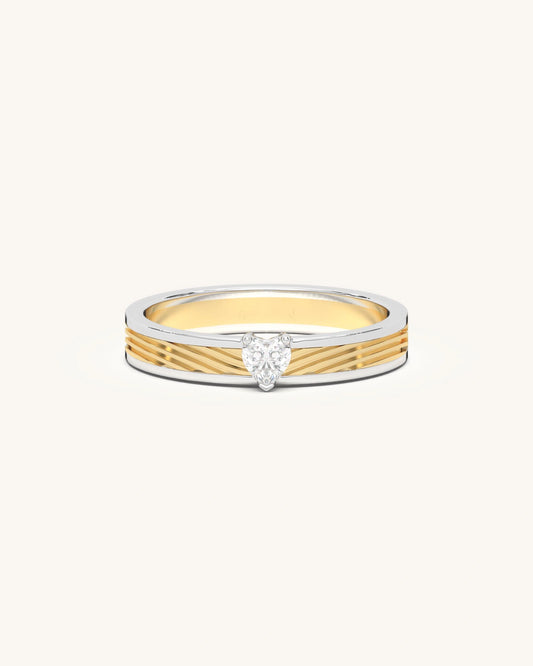 Romantic Heart Wave Band