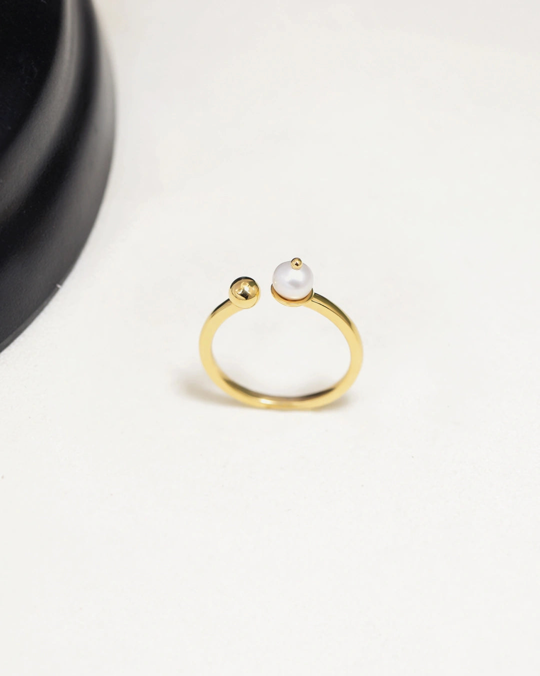 Open Pearl Ring