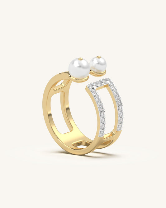 Statement Pearl Ring