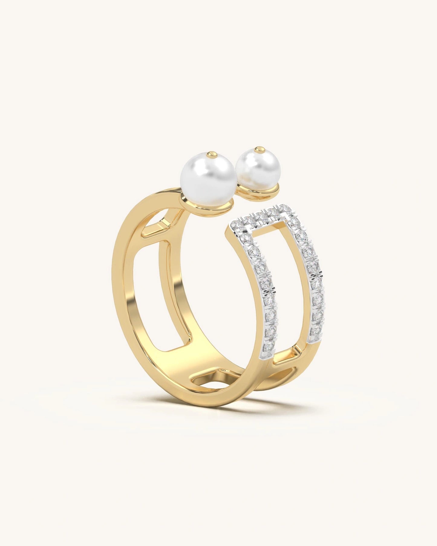 Statement Pearl Ring