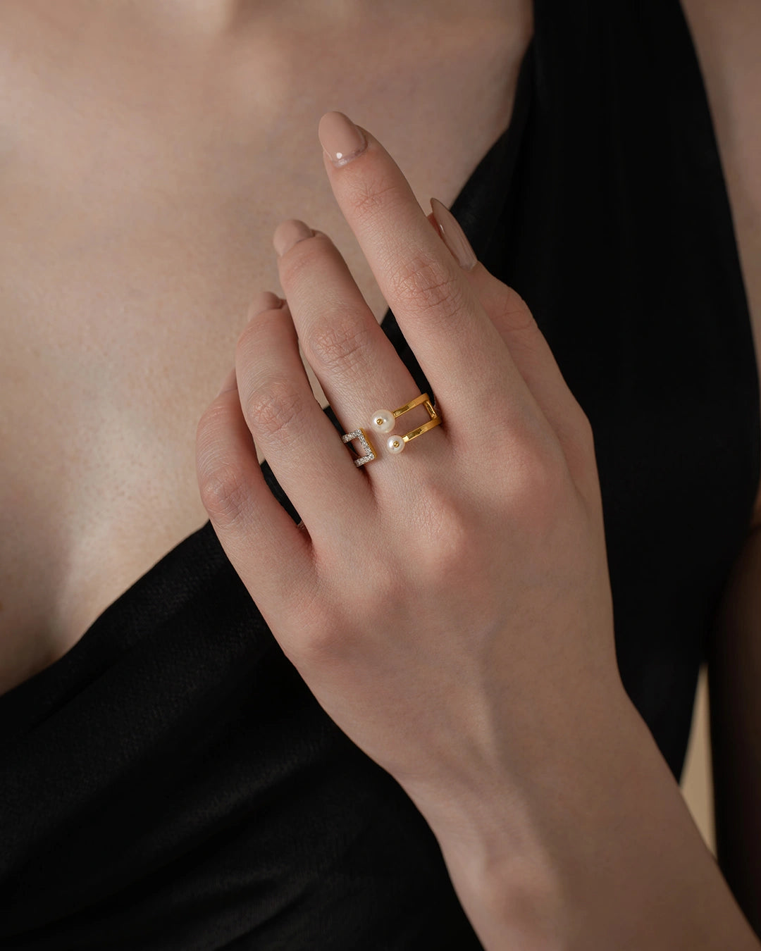 Statement Pearl Ring