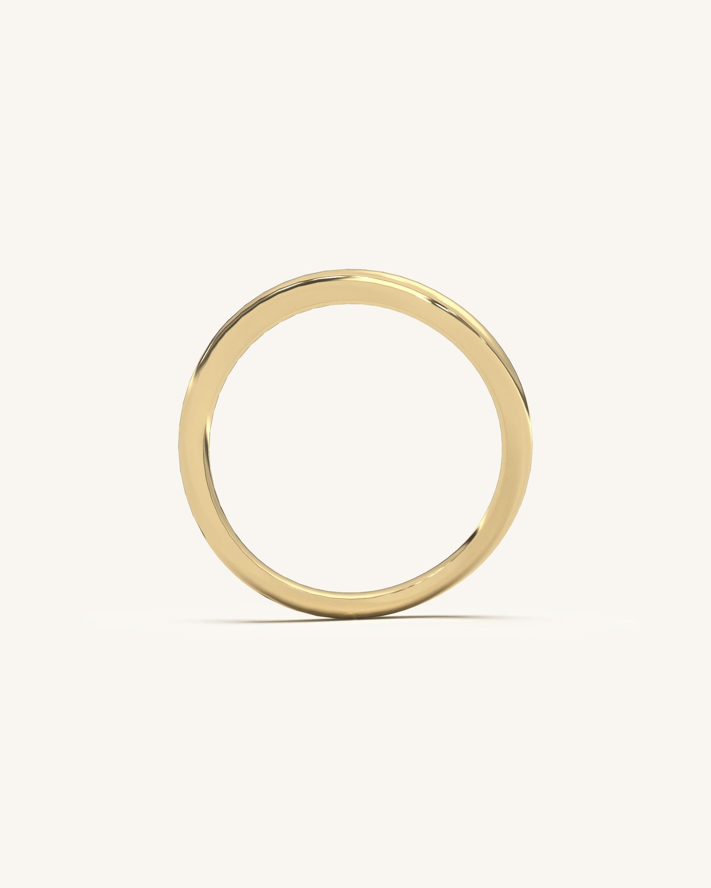 Sleek Wave Ring