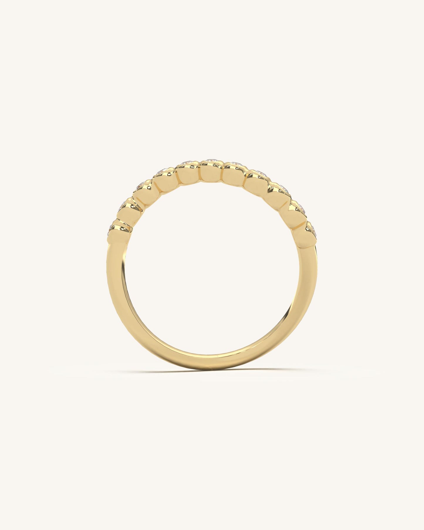 Bezel Diamond Ring