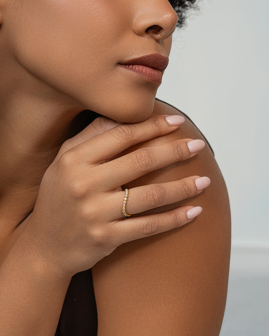 Bezel Diamond Ring