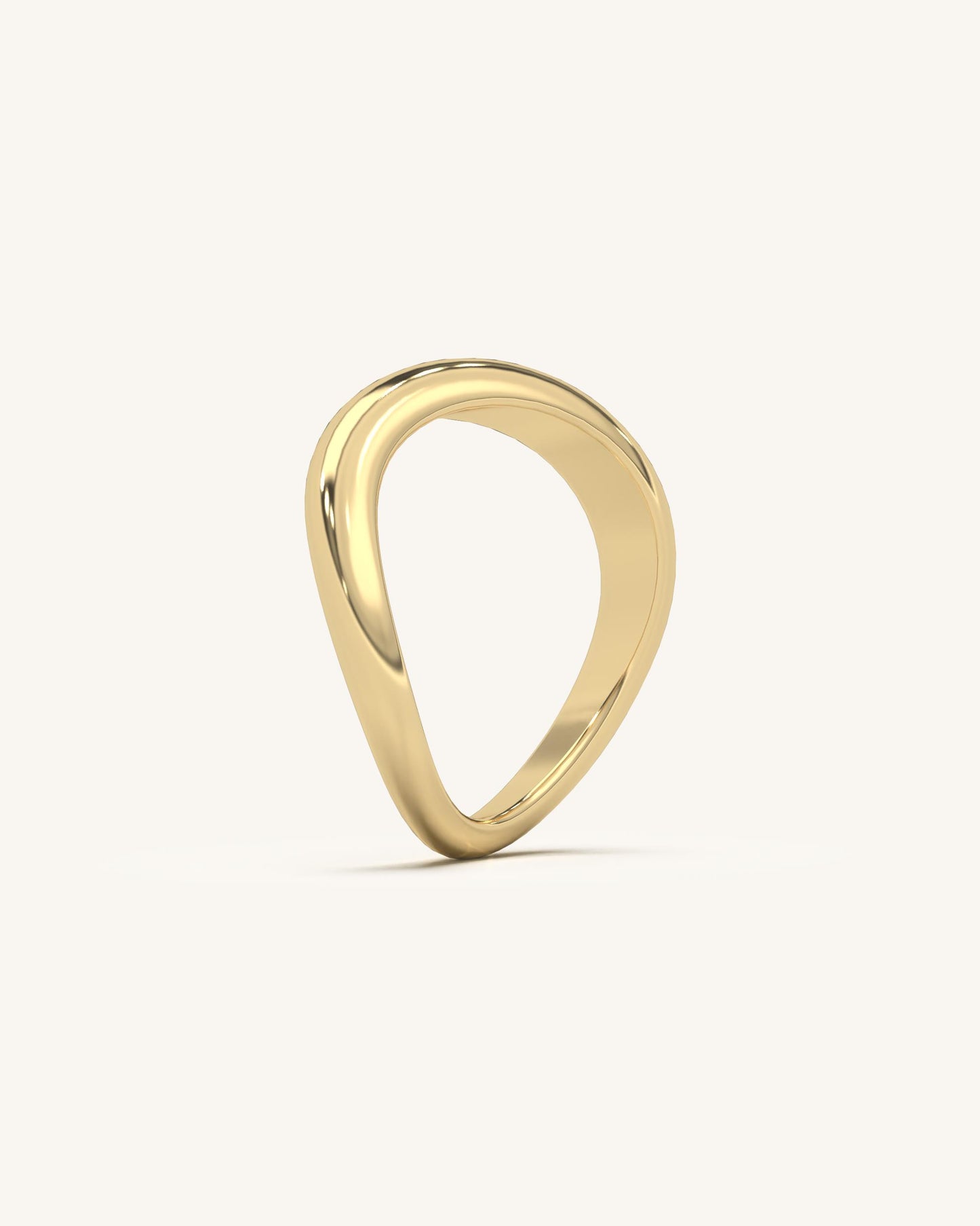 Bold Wave Ring