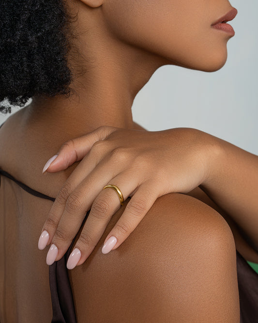 Bold Wave Ring