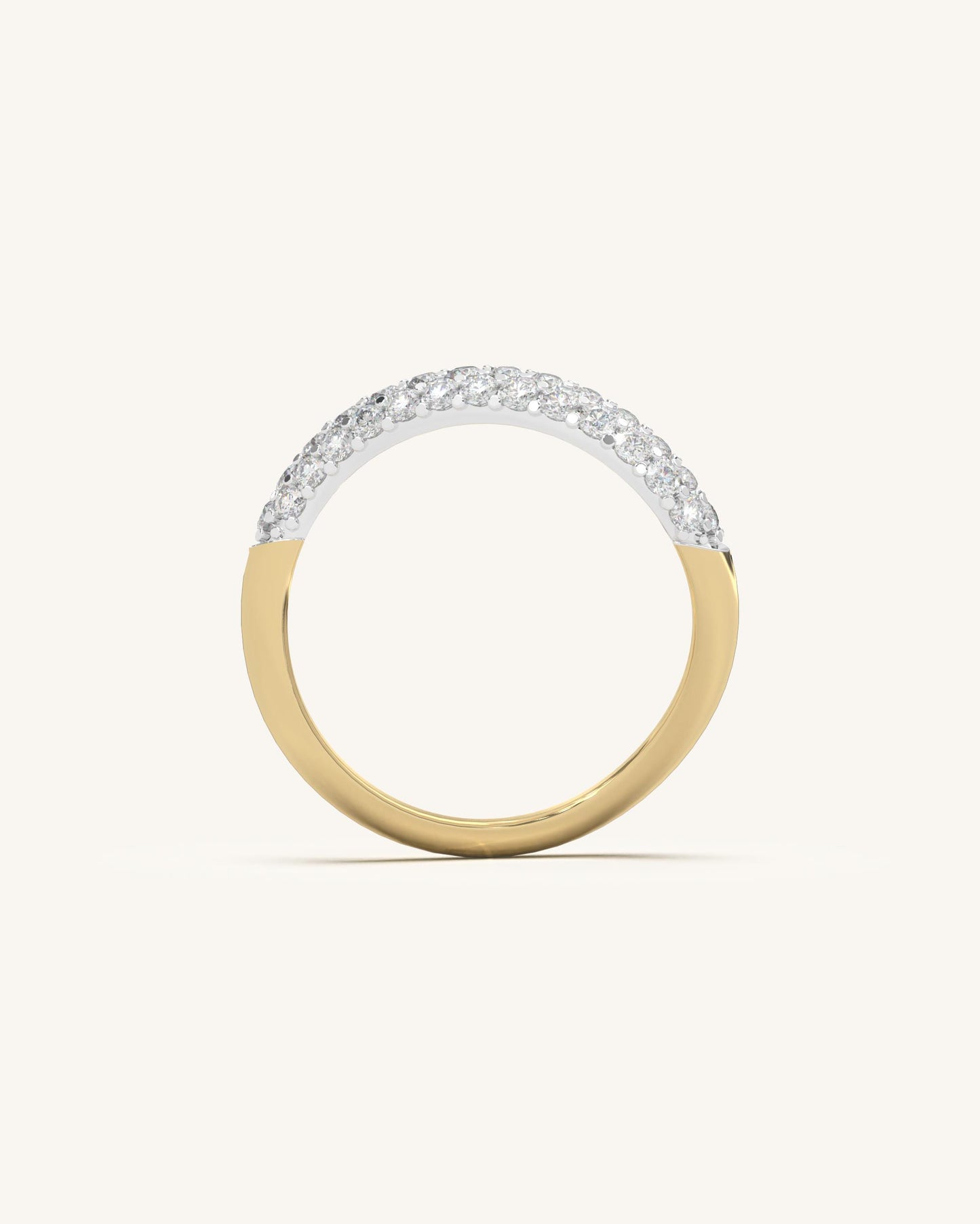 Pave Curve Ring