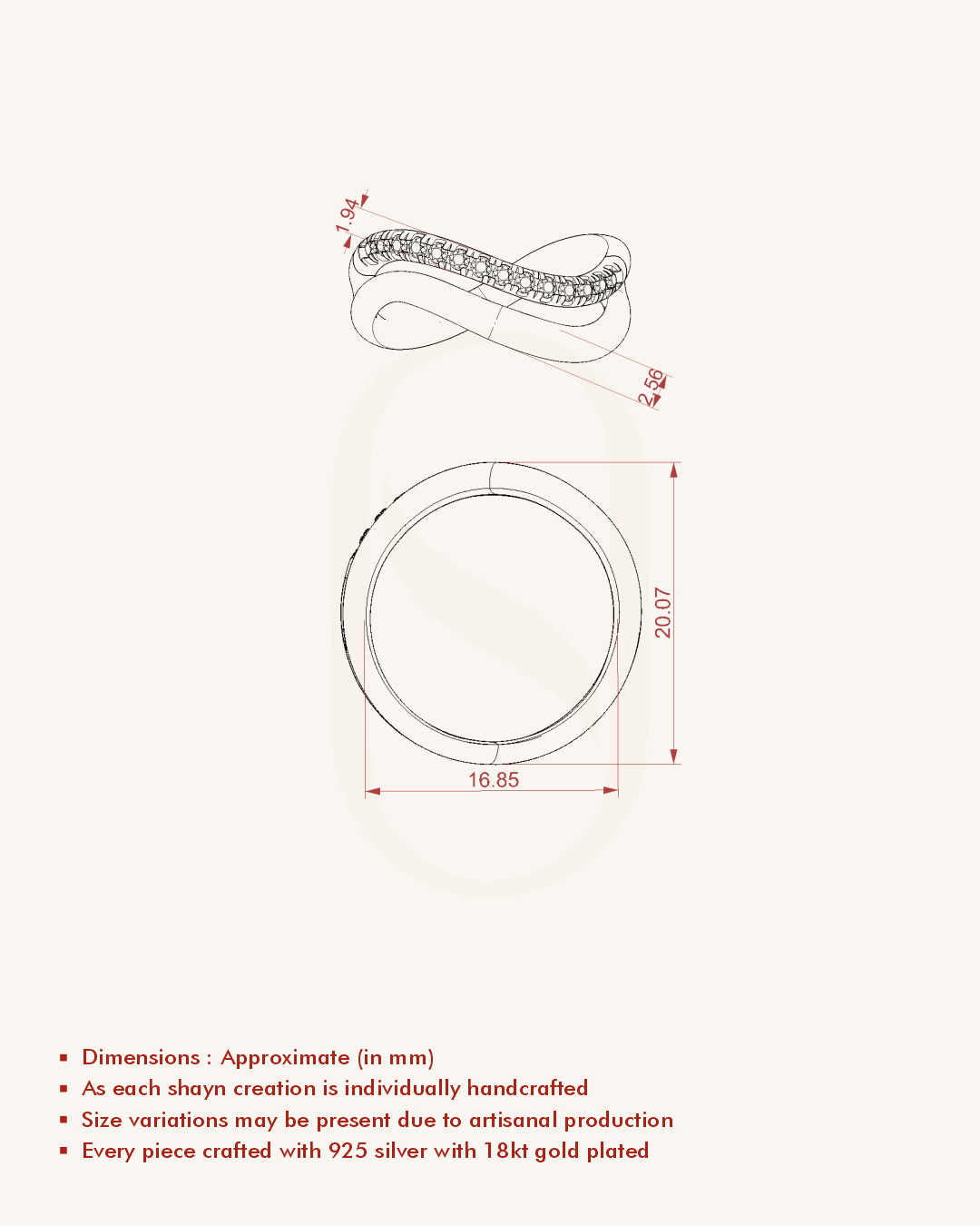 Twin Flow Ring